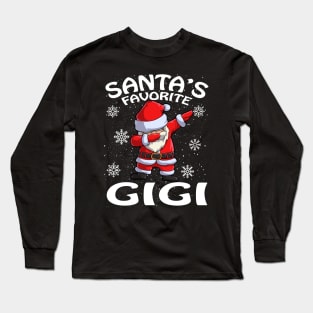 Santas Favorite Gigi Christmas Long Sleeve T-Shirt